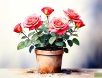 月季花能种在花盆里吗