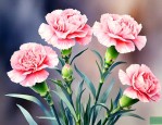 花康乃馨代表什么意思