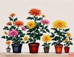 2025年菊花盆栽种植方法