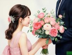 订婚男方一定要送花吗