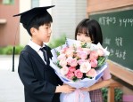 男生毕业送什么花合适