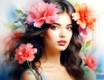 美貌如花儿是什么意思