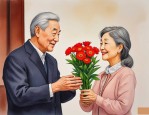 2025年长辈送给晚辈的花