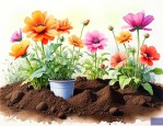 种植花卉的肥土的制作