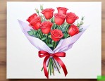 表白送鲜花贺卡怎么写