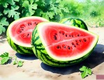 8424西瓜是黑籽吗