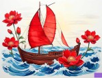 红色一帆风顺花怎么养