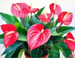 红掌咋养才能花多叶茂