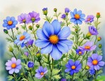 2025年蓝花草花语是什么
