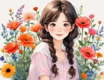 2025年女孩子喜欢的花种