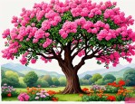 2025年幸福树开花的诗句
