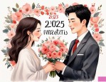 2025年寓意百年好合的花
