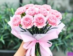 康乃馨花怎么包装好看