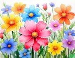 春天都有什么颜色的花