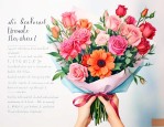 给女人送花贺卡怎么写