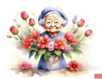外婆过生日送什么花好