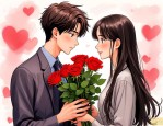 2025年男生送女生玫瑰花