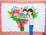 幼儿园毕业送老师鲜花