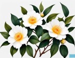 2025年白色的山茶花花语