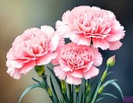 康乃馨的花是什么颜色