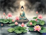 2025年莲花在佛家的意义