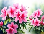 赞美杜鹃花的唯美句子
