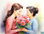 送刚生产的妈妈什么花