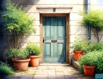 屋子门口种什么植物好