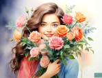 给女士送花应该送什么花