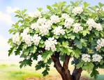 山楂树几月份开花结果
