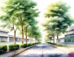 行道树种植方法