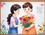 送花给老师怎么写贺卡