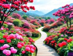 2025年百里杜鹃花海丽景