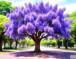 10公分蓝花楹树价格
