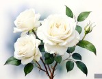 白玫瑰花语和茉莉花语