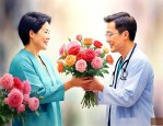 病人感谢医生送什么花