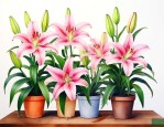 家庭盆栽百合花怎么养