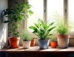 放在屋里净化空气的植物