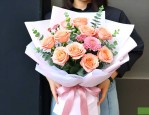 同事过生日送什么花好