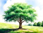 碧玉妆成一树高的一树