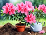 杜鹃花夏天可以换土吗