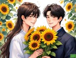 2025年男生送女生向日葵