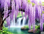 紫藤萝瀑布有什么特点