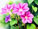 牵牛花的花朵像什么呢
