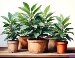 木本大叶盆栽植物大全