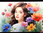 女生喜欢什么颜色的花
