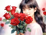 女性朋友可以送玫瑰花吗
