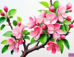海棠花不长叶子怎么办