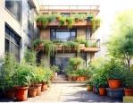 楼面种什么植物可隔热