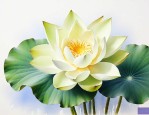 佛手荷花的寓意和象征